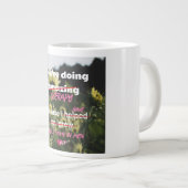 Weißer Sonnenblumenkaffee Tasse Mama Sonnenschein (Vorderseite Rechts)