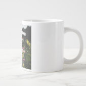 Weißer Sonnenblumenkaffee Tasse Mama Sonnenschein (Rechts)