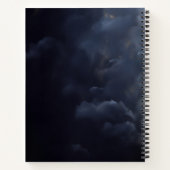 Weißer Spitz Notizblock (Rückseite)