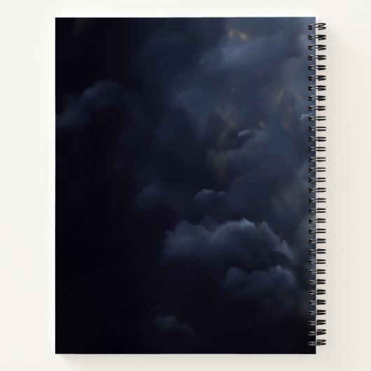 Weißer Spitz Notizblock (Rückseite)