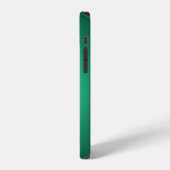 Weißer Spotlight auf grünem Case-Mate iPhone-Case iPhone Hülle (Linke Seite)