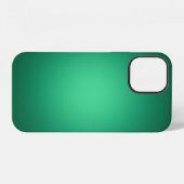 Weißer Spotlight auf grünem Case-Mate iPhone-Case iPhone Hülle (Rückseite (Horizontal))