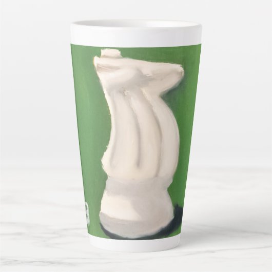 Weißer Springer Milchtasse (Vorderseite)