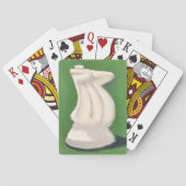 Weißer Springer Spielkarten (Rückseite)