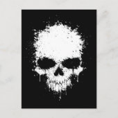 Weißer Spritzer Postkarte (Vorderseite)