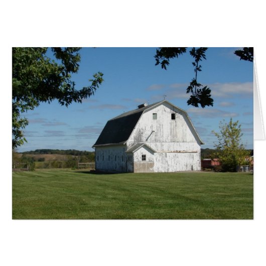 Weißer Stall (Vorderseite (Horizontal))