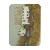 Weißer Stall Magnet (Vertikal)