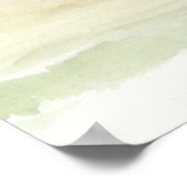 Weißer Stall Poster (Ecke)