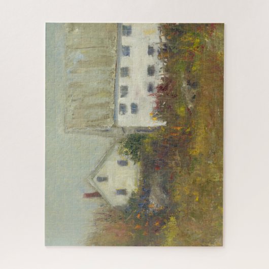 Weißer Stall Puzzle (Vertikal)