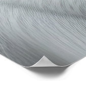 Weißer Stallion Poster (Ecke)