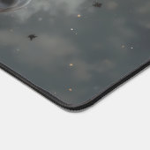 Weißer Stallion Schreibtischunterlage (Ecke)