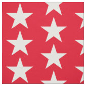 Weißer Star Stoff (Muster)