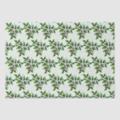 Weißer Starfish in Holly Pale Green Seidenpapier (Vorderseite)