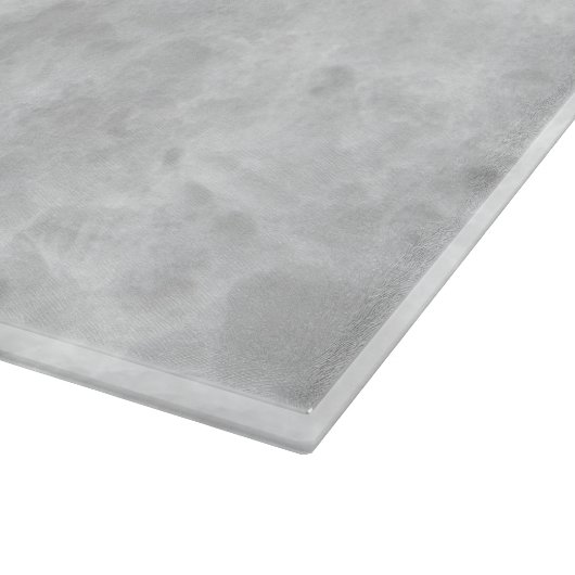 Weißer Steinmuster-Kristallhintergrund - elegant Schneidebrett (Ecke)