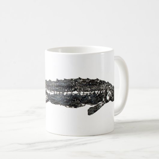 Weißer Stör Gyotaku-40-Item Kaffeetasse (VorderseiteRechts)