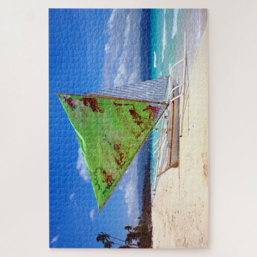 Weißer Strand, Boracay. Puzzle (Vertikal)