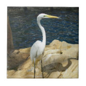 Weißer Strand Fliese (Vorderseite)