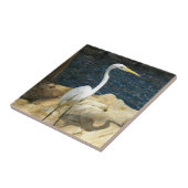 Weißer Strand Fliese (Seite)