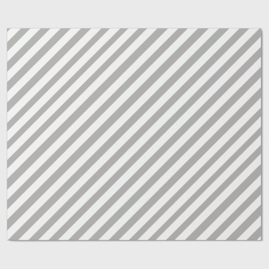 Weißer Streifen Farbe hinzufügen Geschenkpapier (Flach)