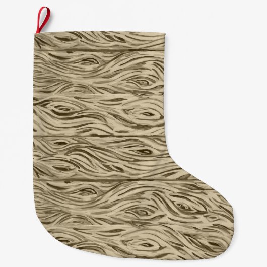Weißer Strumpf Großer Weihnachtsstrumpf (Vorderseite)