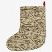 Weißer Strumpf Großer Weihnachtsstrumpf (Rückseite)