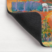 Weißer Stuhl Mousepad (Ecke)
