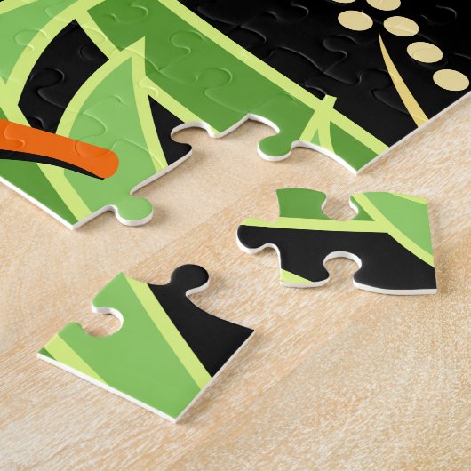 Weißer stummer Schwan Puzzle (Seite)