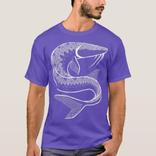 Weißer Sturgeon T-Shirt
