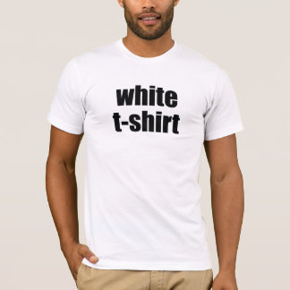 Weißer T - Shirt