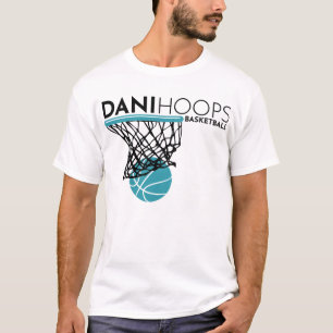 Weißer T - Shirt - Dani Hoops Basketball