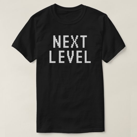 Weißer T - Shirt der nächsten Stufe (Design vorne)