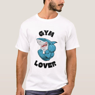 Weißer T - Shirt für Sportler