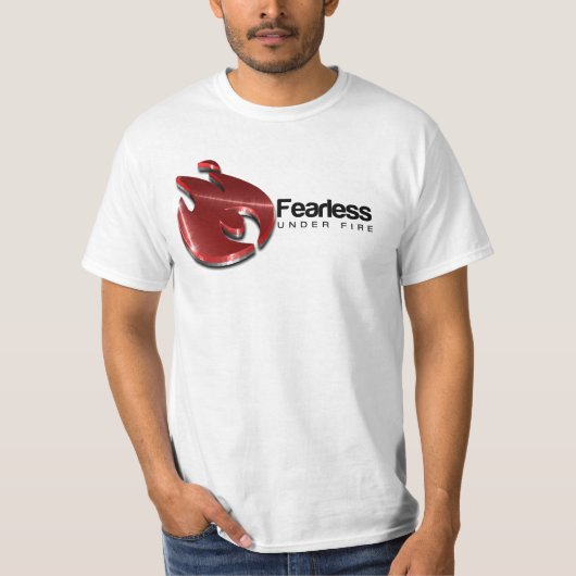 Weißer T - Shirt mit GT (Vorderseite)