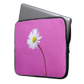 WEISSER TAG AUF PINK HINTERGRUND LAPTOPSCHUTZHÜLLE (Vorderseite Links)