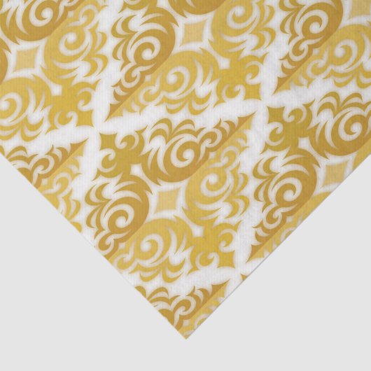 Weißer Tapetendampfer Seidenpapier (Ausschnitt)