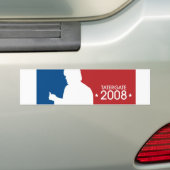 Weißer "TaterGate 2008" Sportlogoaufkleber Ron Autoaufkleber (Auf Auto)
