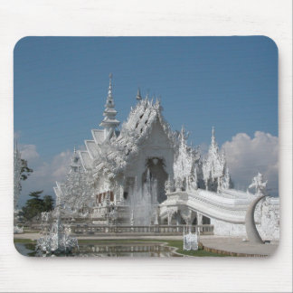 Weißer Tempel Thailand Mousepad