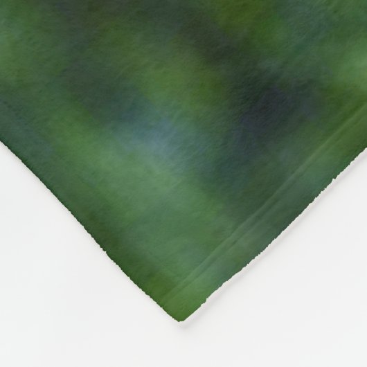 Weißer Tiger 1 Fleecedecke (Ecke)