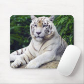 Weißer Tiger 1 Mousepad (Mit Mouse)