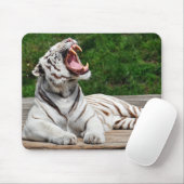 Weißer Tiger, Bengalisches Tiger-Mousepad Mousepad (Mit Mouse)
