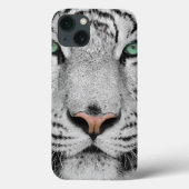 Weißer Tiger Case-Mate iPhone Hülle (Rückseite)