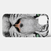 Weißer Tiger Case-Mate iPhone Hülle (Rückseite (Horizontal))