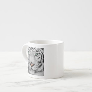Weißer Tiger Espressotasse