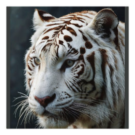 Weißer Tiger Fotodruck