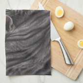 Weißer Tiger Geschirrtuch (Viertel Falte)