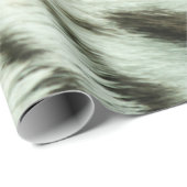WEISSER TIGER-GESICHT GESCHENKPAPIER (Rolleneckpunkt)
