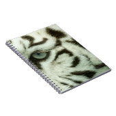 WEISSER TIGER-GESICHT NOTIZBLOCK (Rechte Seite)