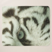 WEISSER TIGER-GESICHT SHERPADECKE (Vorderseite (Horizontal))