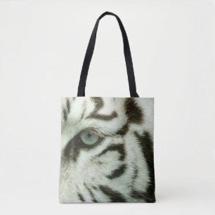 WEISSER TIGER-GESICHT TASCHE