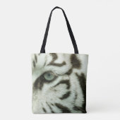 WEISSER TIGER-GESICHT TASCHE (Rückseite)